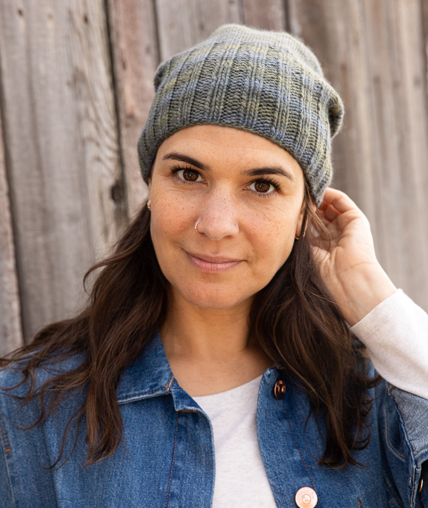 Boyfriend Watch Cap Using Manos Maxima