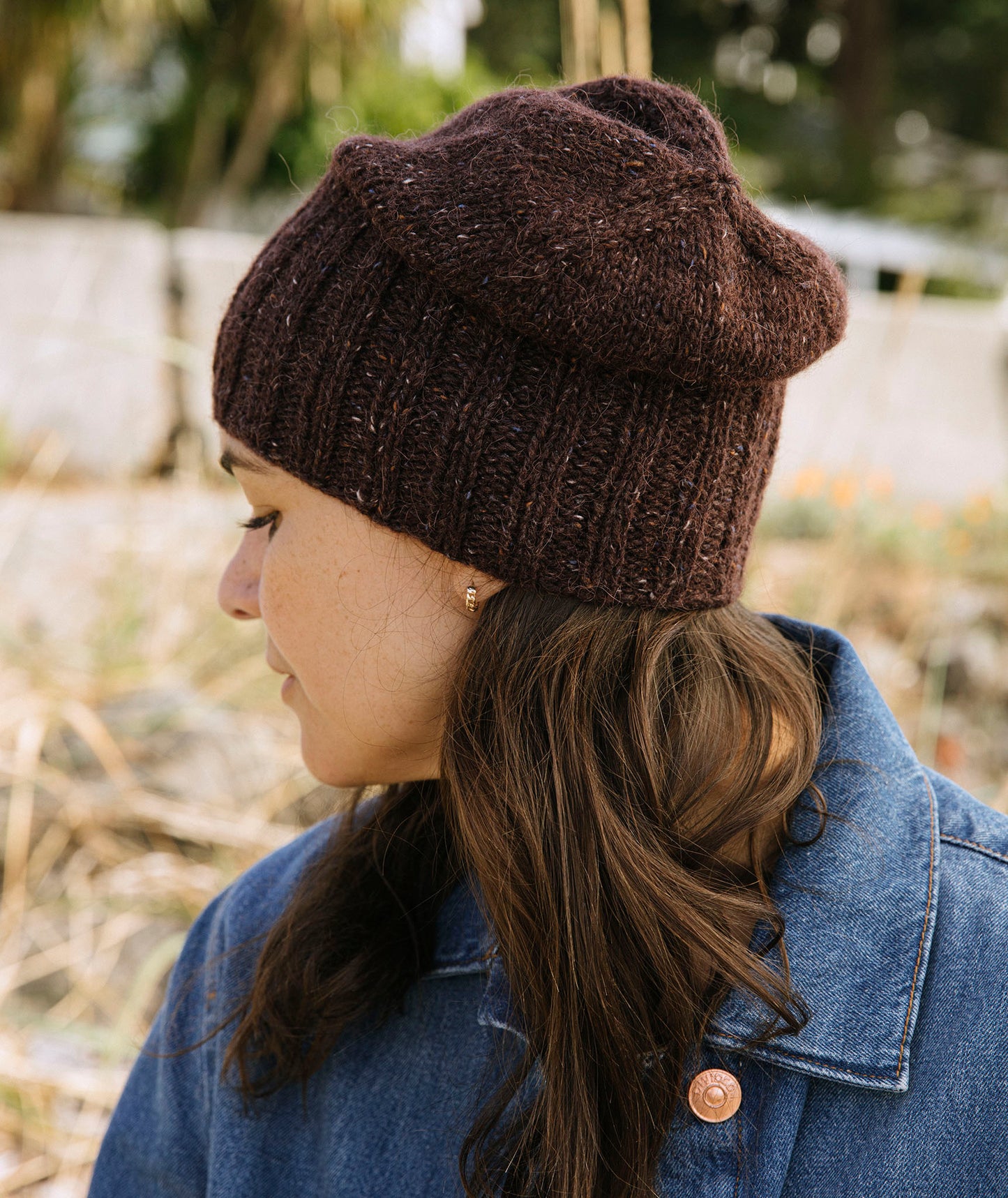 Boyfriend Watch Cap: Double-Stranded Using Rowan Felted Tweed