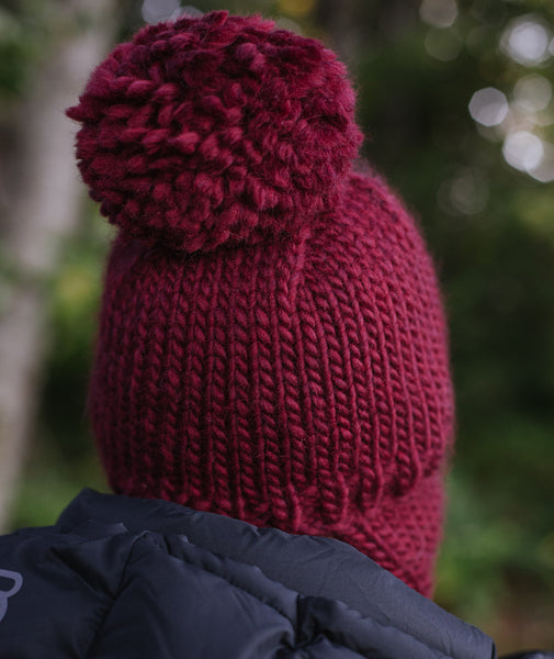 Winnipeg Hat Using Blue Sky Fibers Woolstok North Churchmouse Yarns