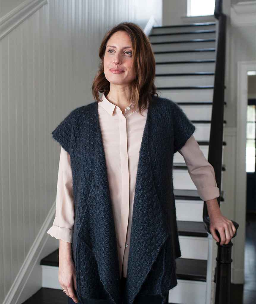 Wrap & Tie Apron Vest