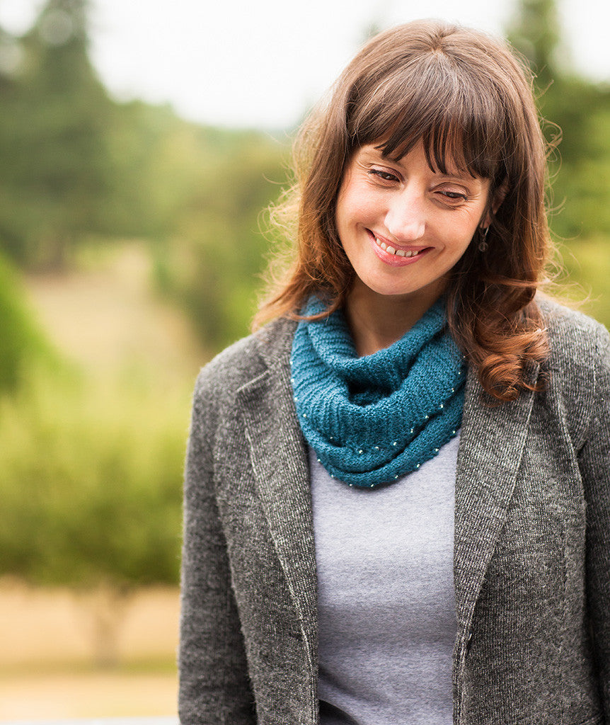 Racing Raindrops Scarf Pattern