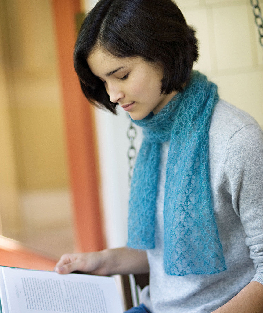 English Mesh Lace Scarf Pattern