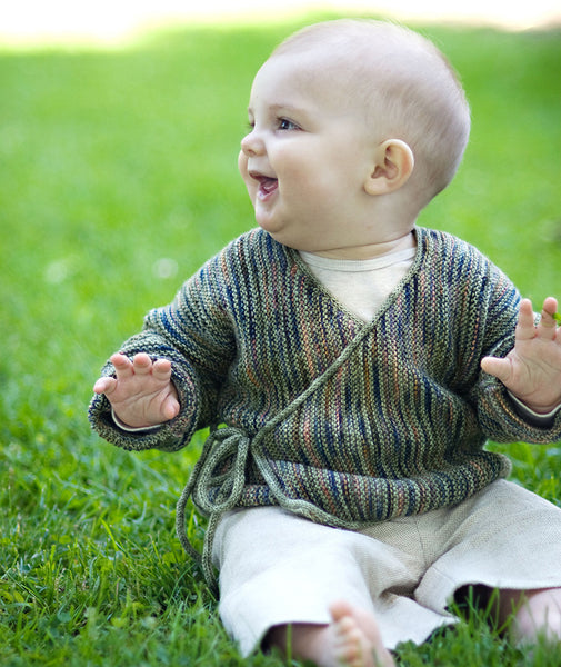 Baby Wrap Sweater Pattern Churchmouse Yarns & Teas