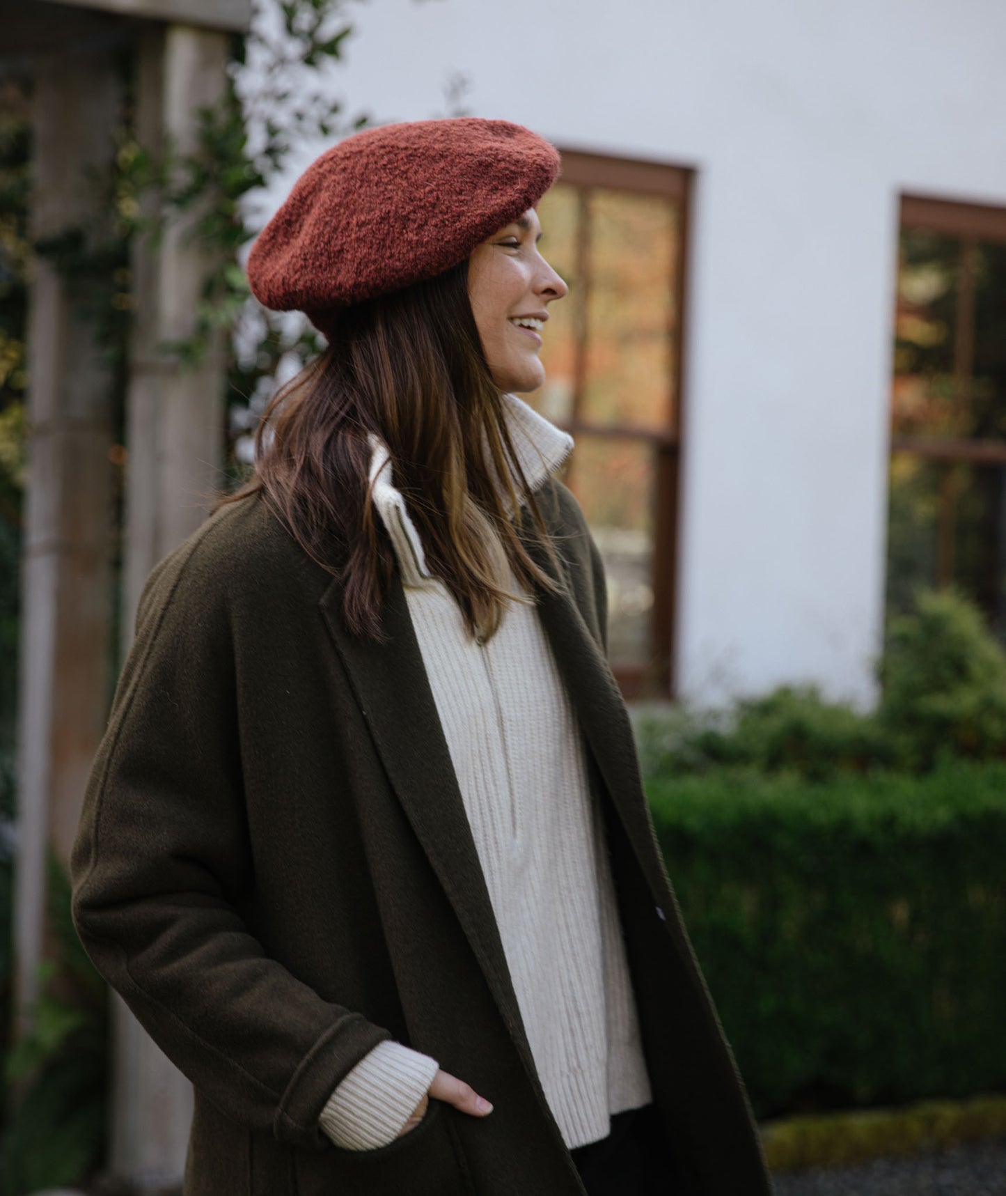 Studio Beret Using Woolfolk Flette Bulky