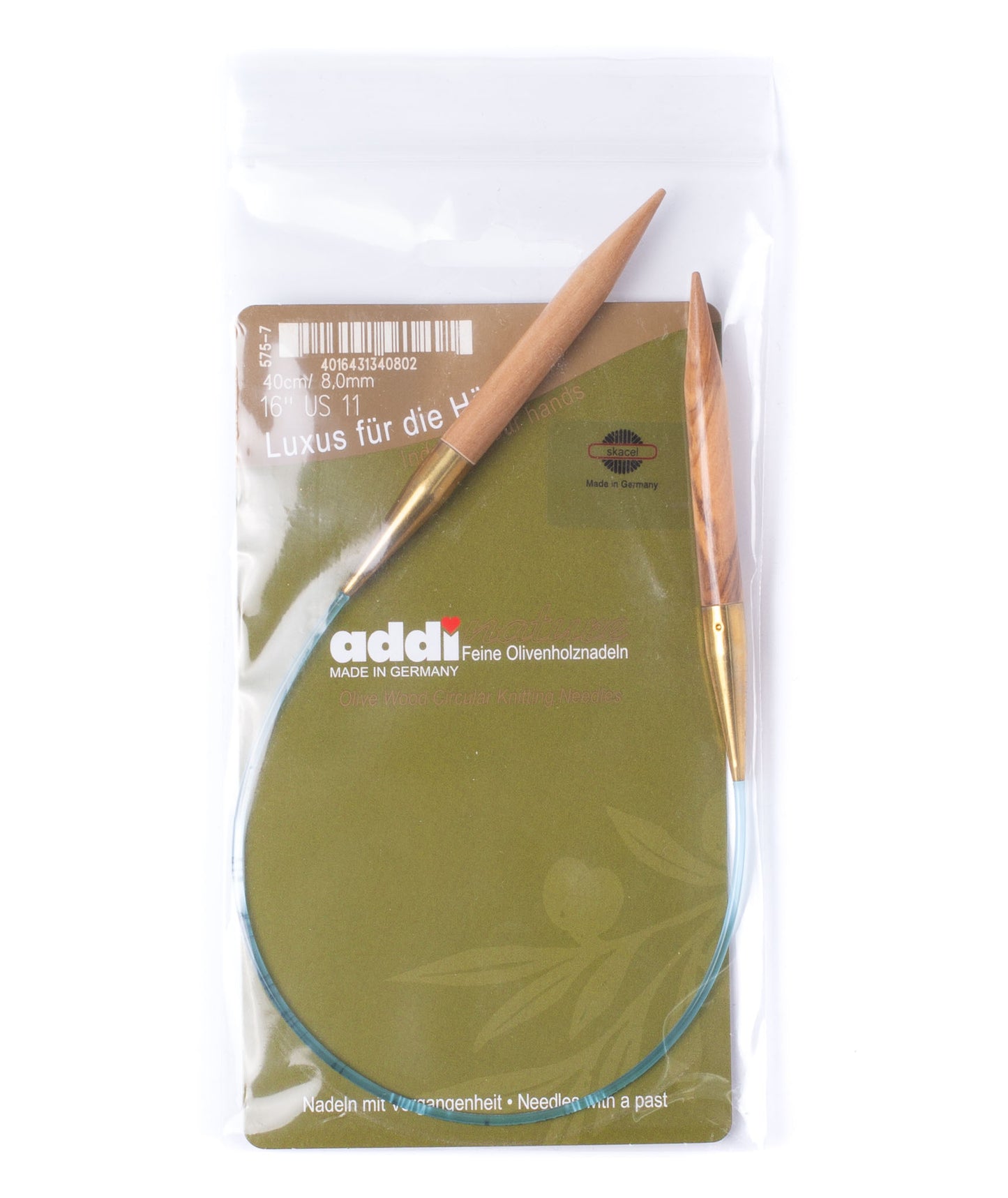 Addi Olive Wood - 16" Circulars