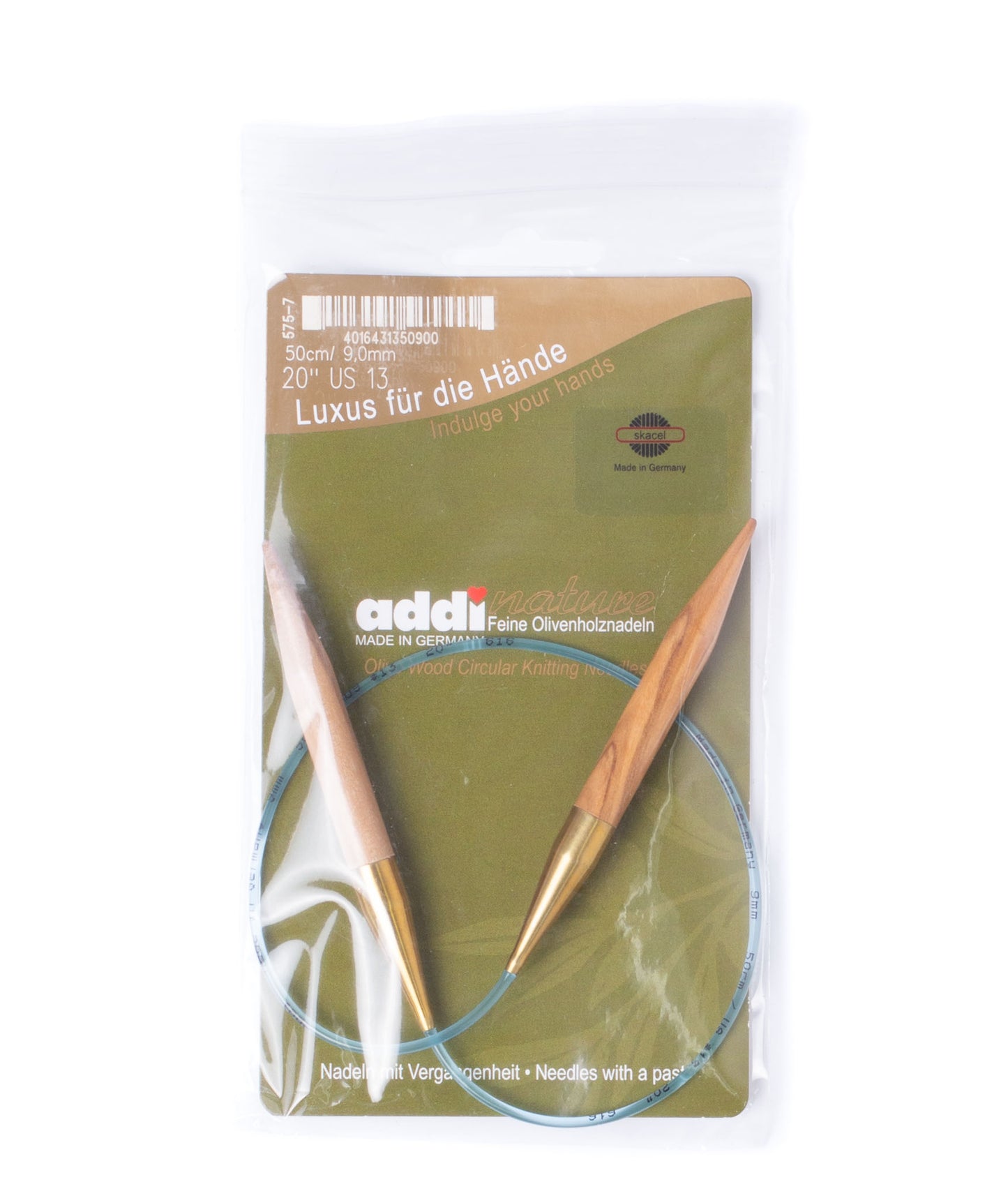 Addi Olive Wood - 20" Circulars