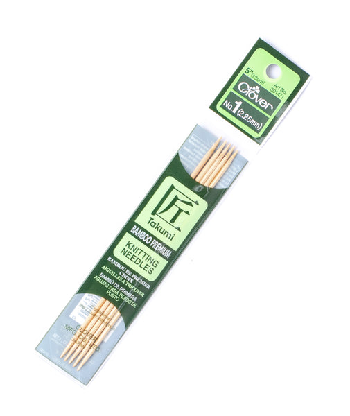 Clover Bamboo Double Point Needles - 5 – Churchmouse Yarns & Teas