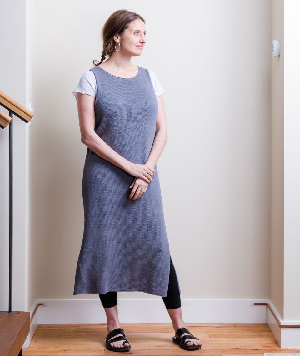 Sleeveless Slipover Using Erika Knight Studio Linen