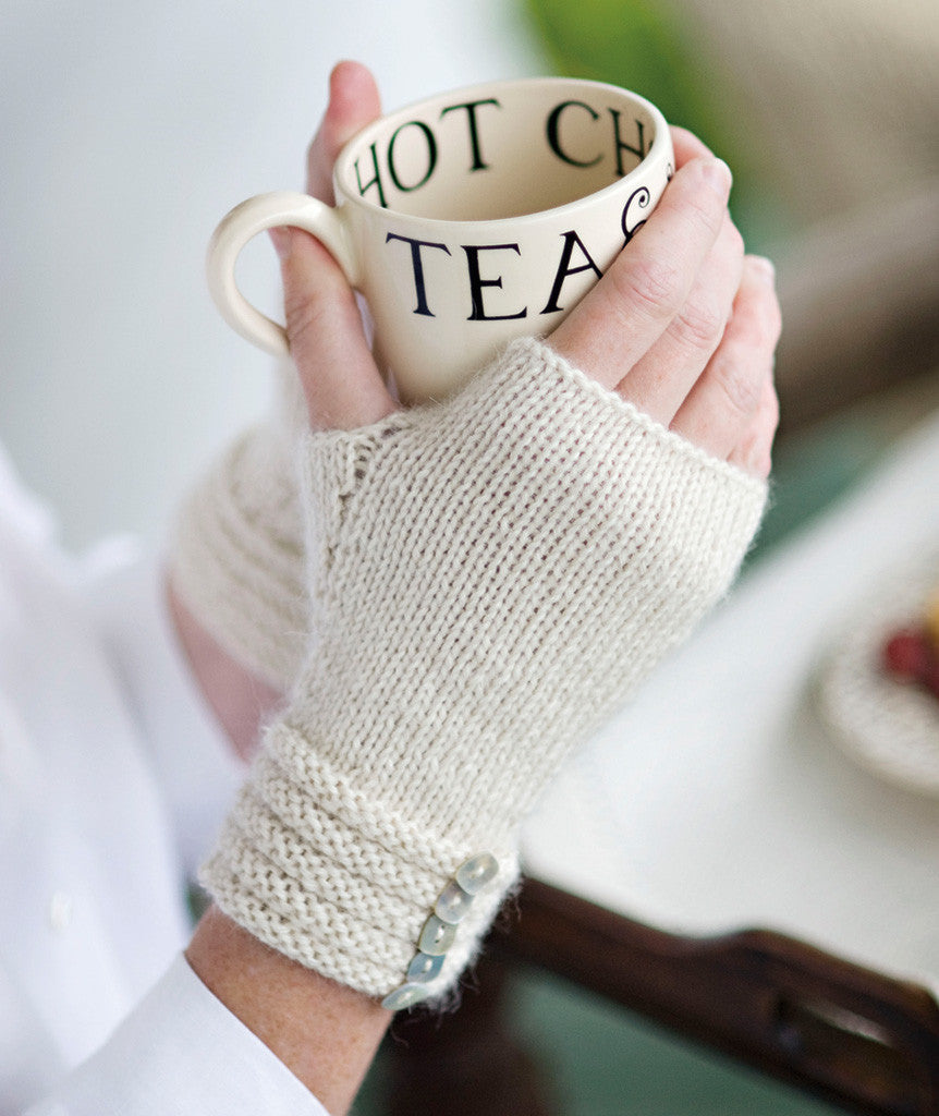 Welted Fingerless Gloves