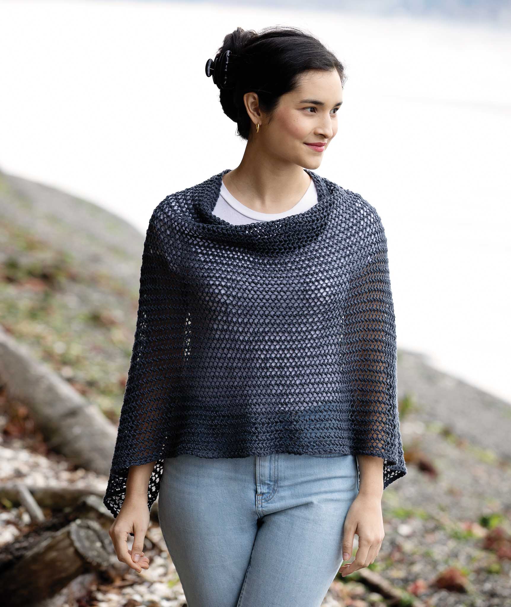Easy Eyelet Ponchos & Wraps