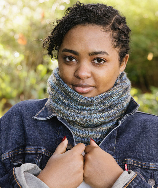 Annabella's Cowl Using Hand Maiden Maiden Hair