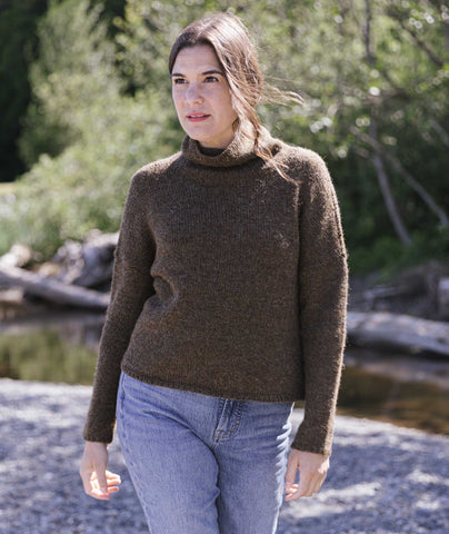 Better-Than-Basic Pullover Using The Fibre Co. Cumbria