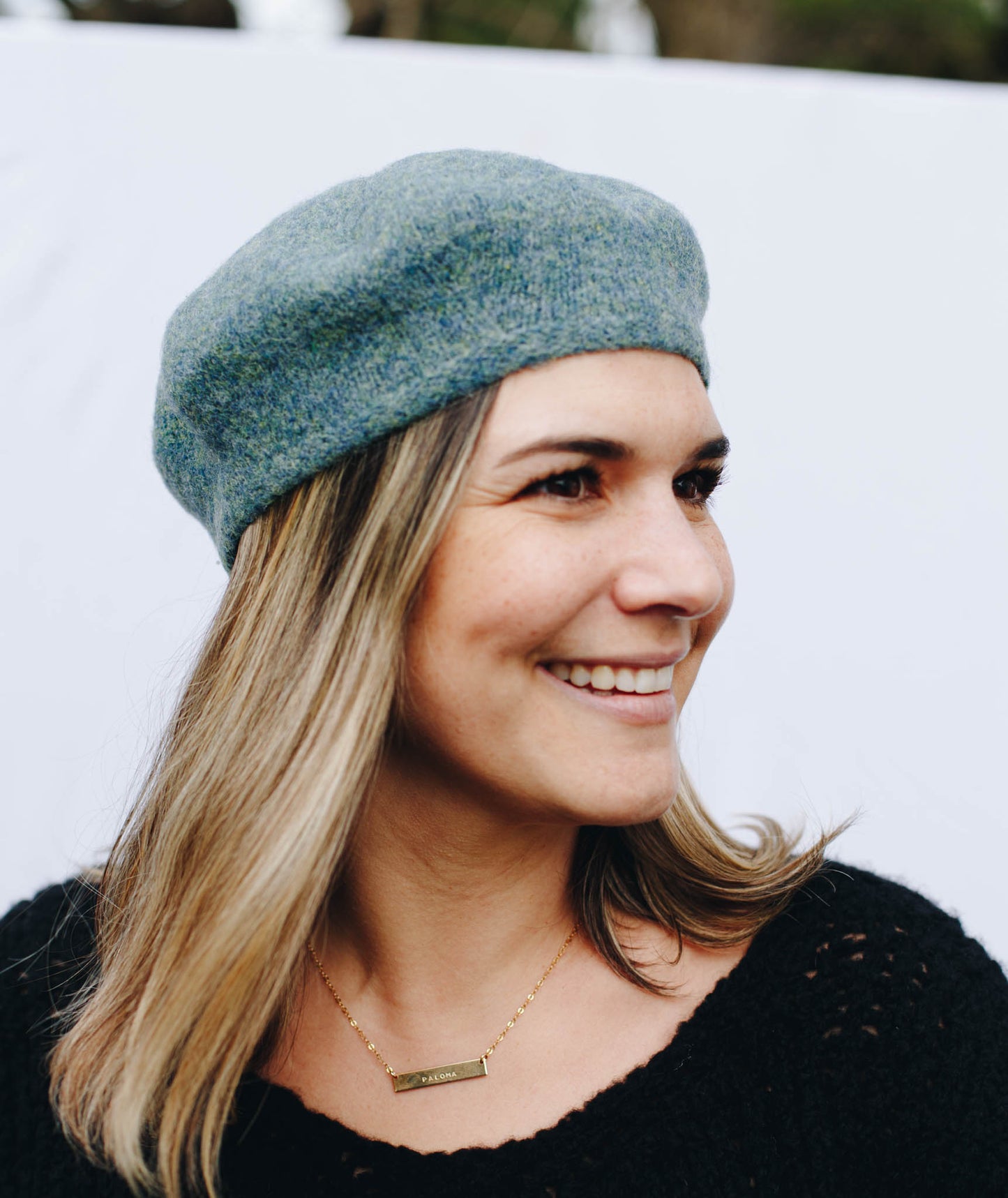 Felted Shetland Beret Using Jamieson's Shetland Spindrift