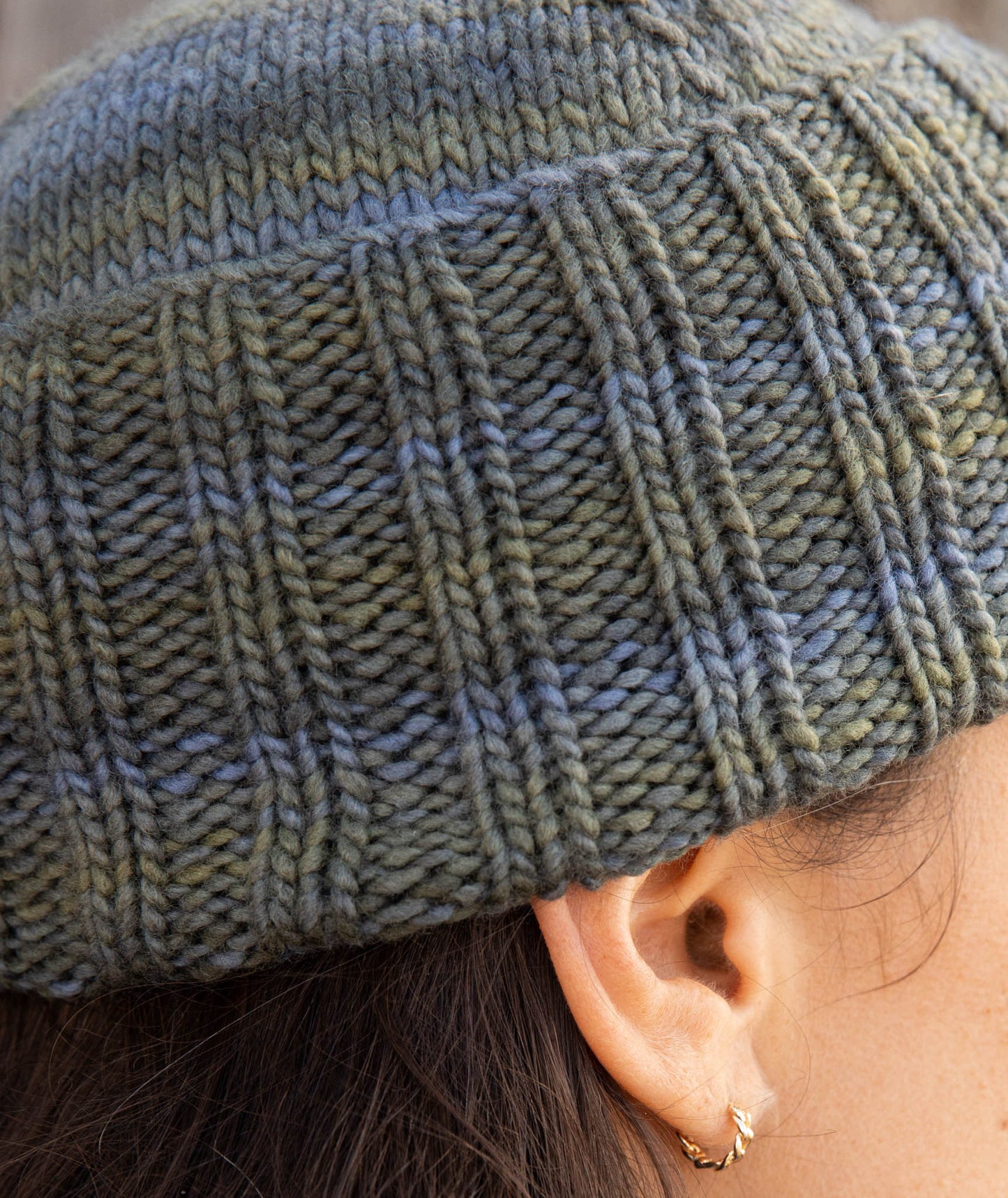 Boyfriend Watch Cap Using Manos Maxima