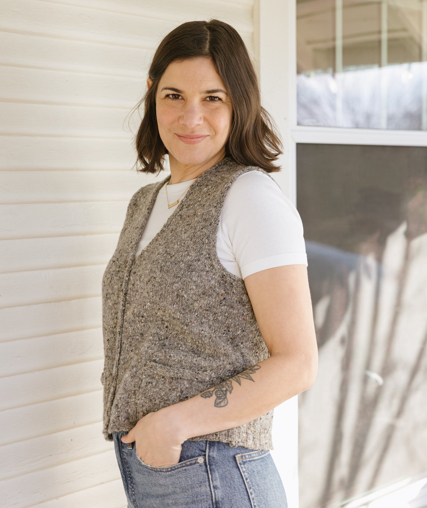 Library Vest: Cropped Version Using Kelbourne Woolens Cricket ...