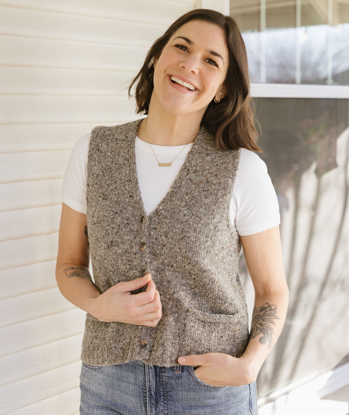 Library Vest: Cropped Version Using Kelbourne Woolens Cricket ...