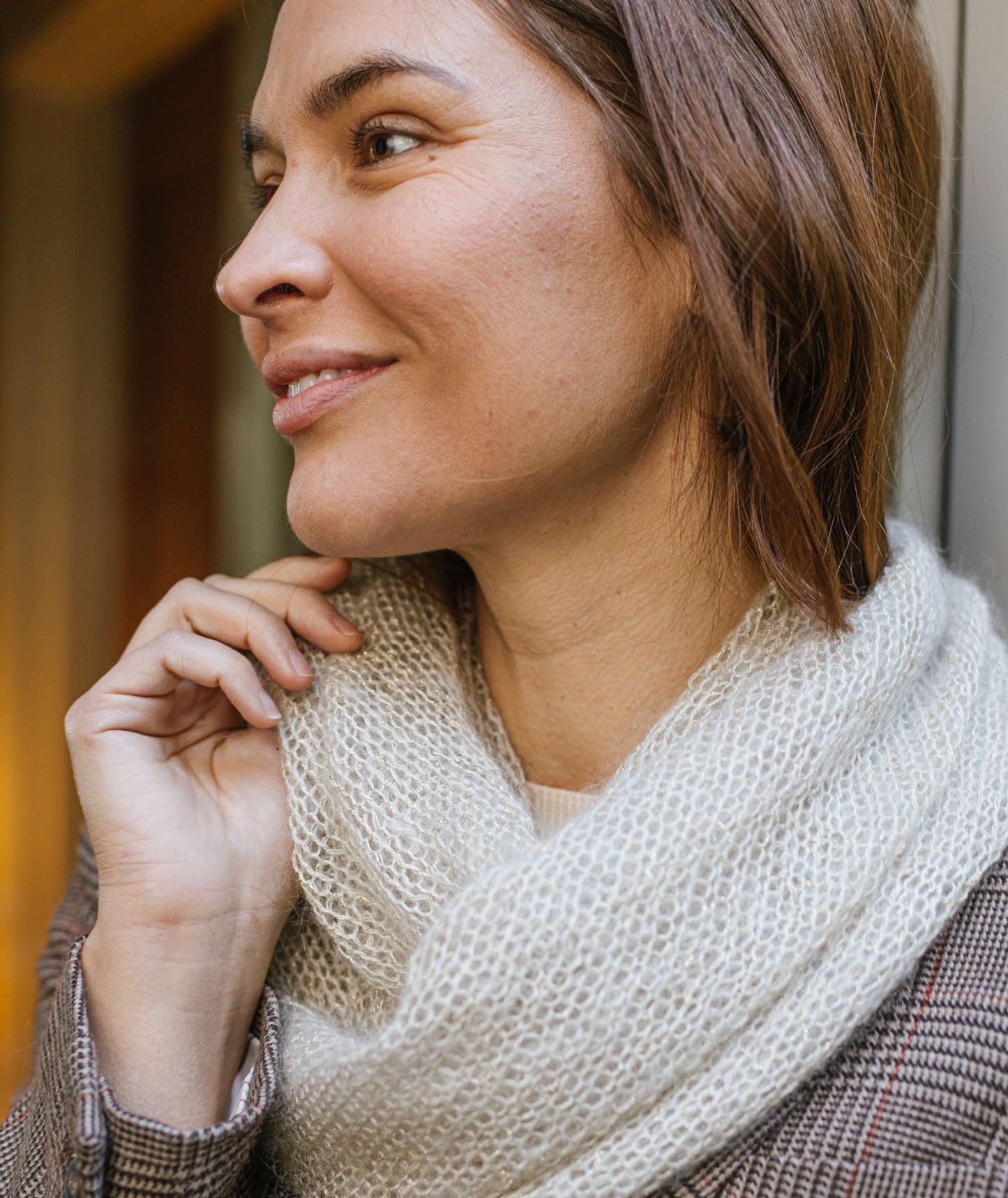 Mohair Bias Loop Using ITO Sensai and Kin Gin