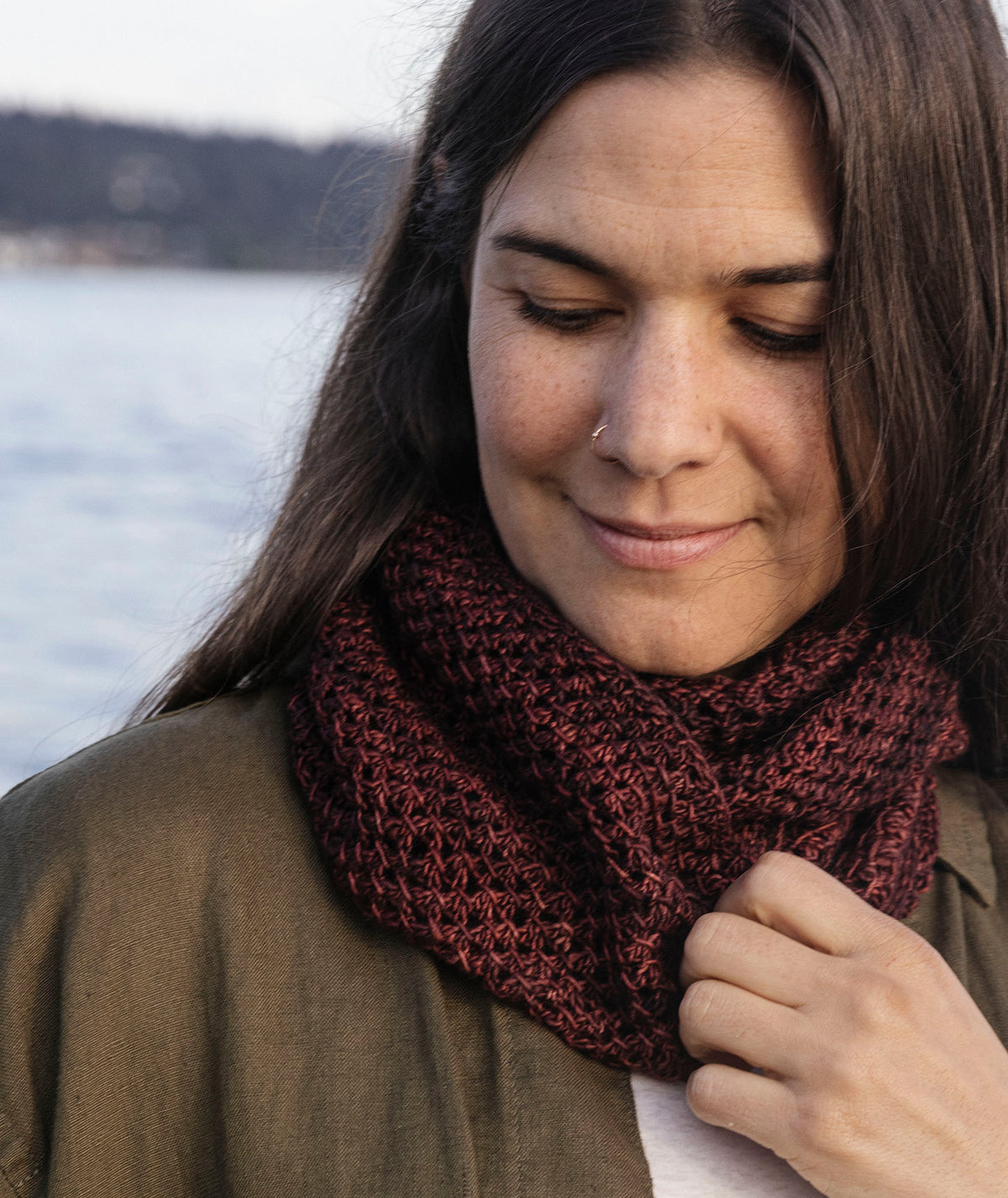 Over & Over Infinity Loop Using Madelinetosh Tosh Merino Light ...
