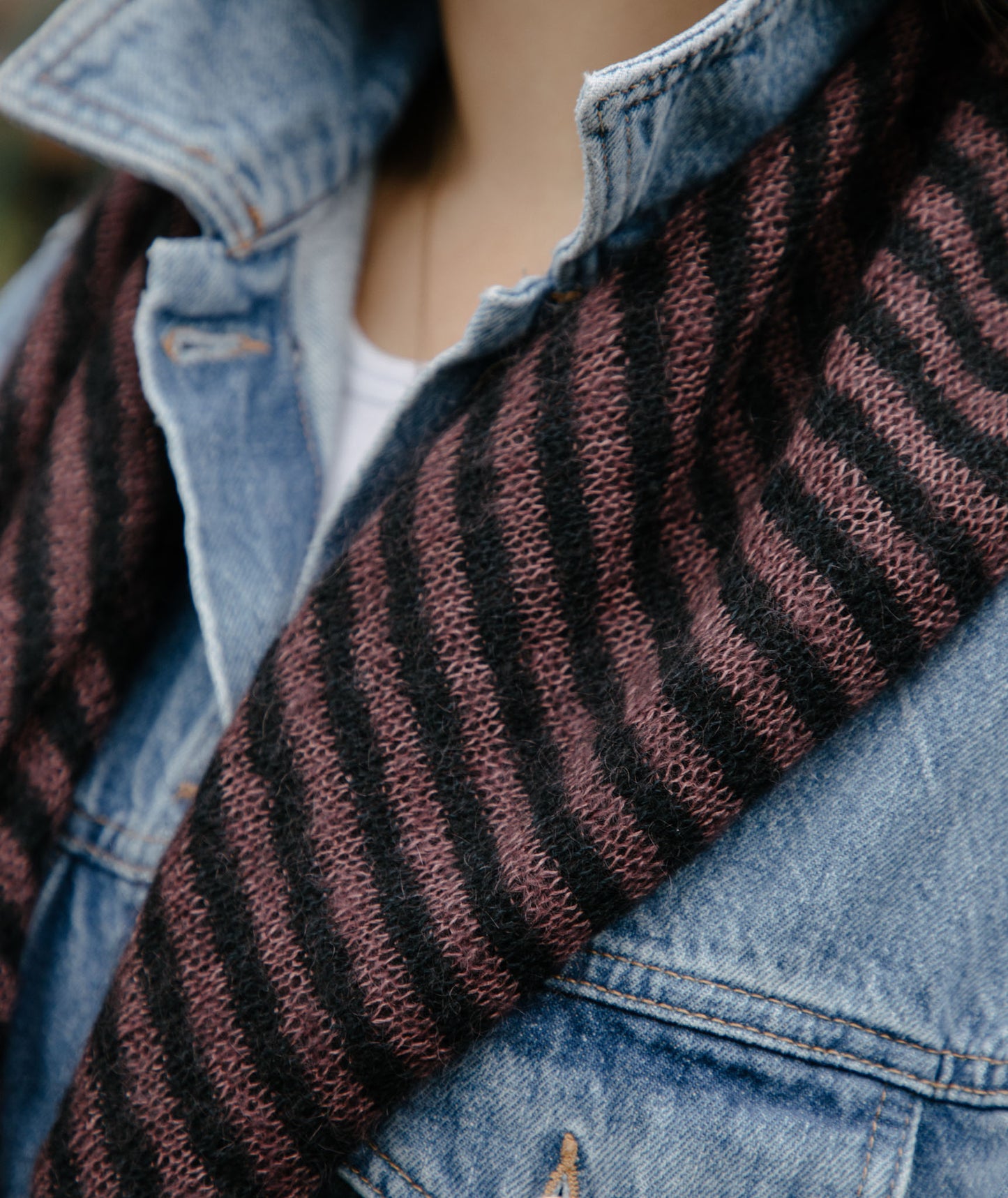 Pretty Perfect Square Using Catherine Lowe Silk Mohair 1