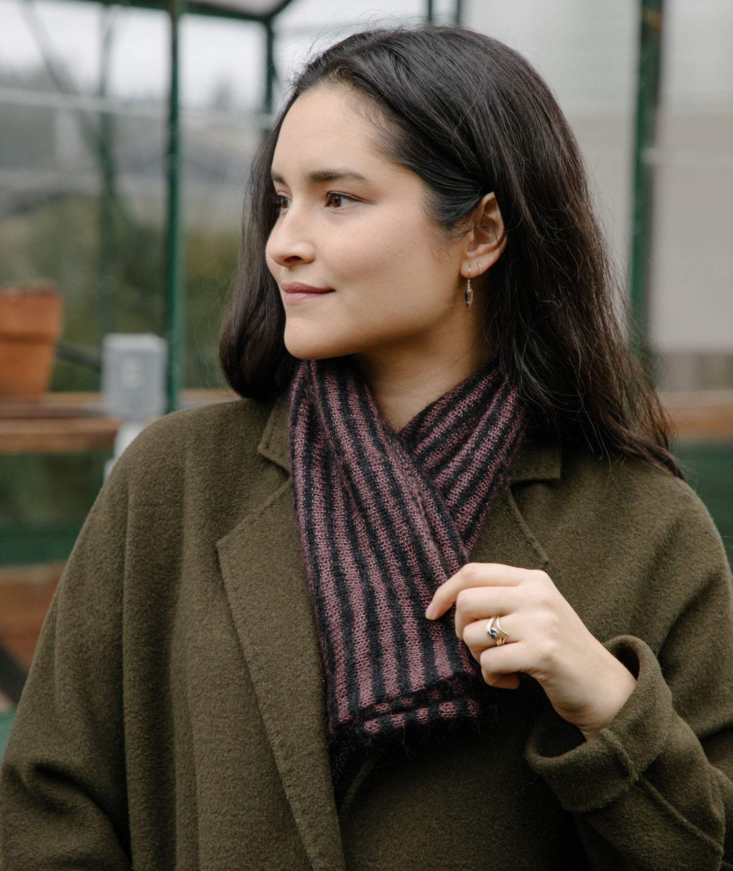 Pretty Perfect Square Using Catherine Lowe Silk Mohair 1