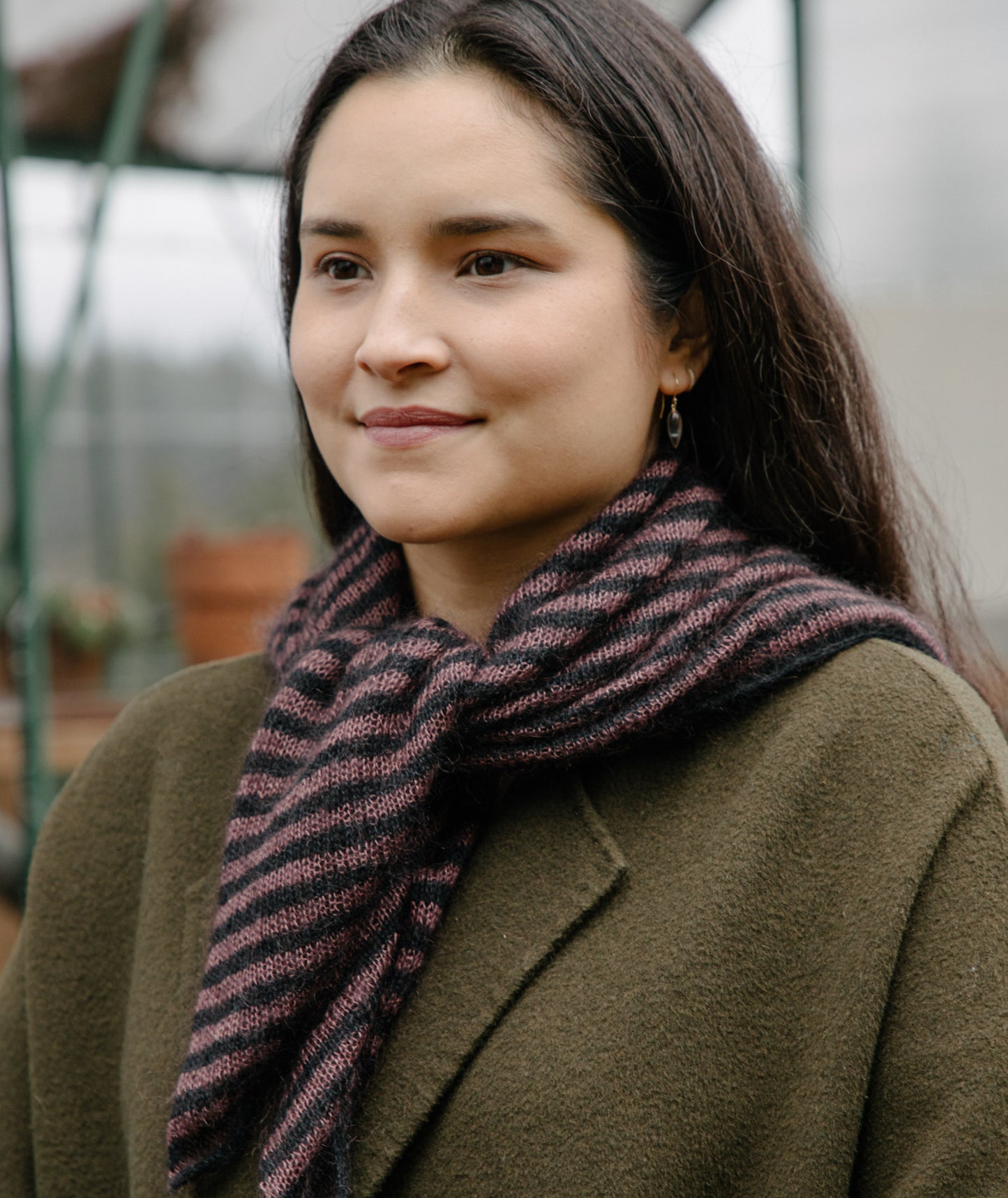 Pretty Perfect Square Using Catherine Lowe Silk Mohair 1