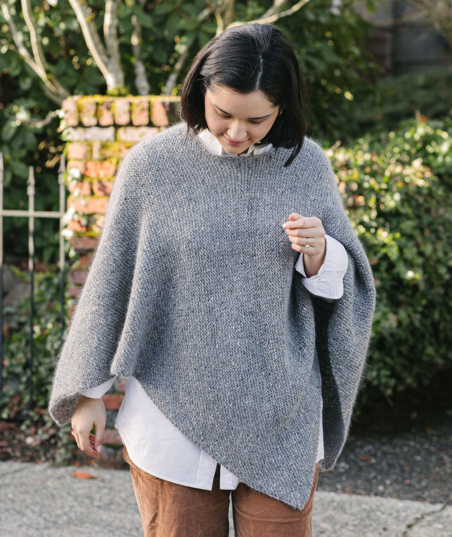 Quadrangle Wrap Using Kelbourne Woolens Cricket and Rowan Kidsilk Haze