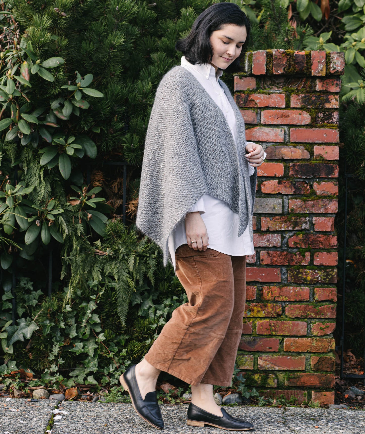 Quadrangle Wrap Using Kelbourne Woolens Cricket and Rowan Kidsilk Haze