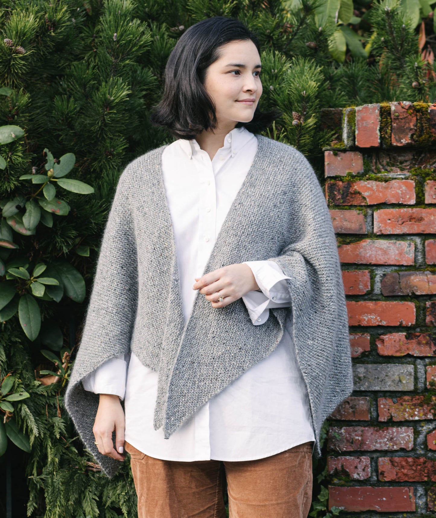 Quadrangle Wrap Using Kelbourne Woolens Cricket and Rowan Kidsilk Haze