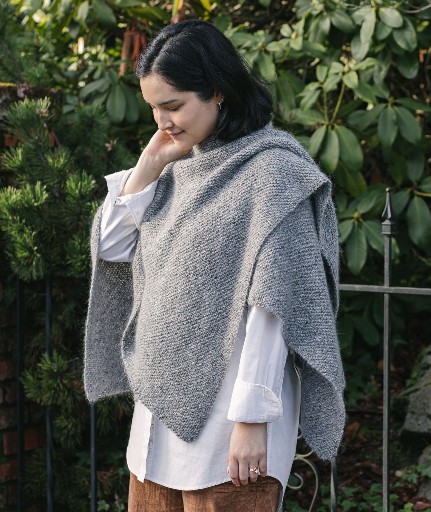 Quadrangle Wrap Using Kelbourne Woolens Cricket and Rowan Kidsilk Haze