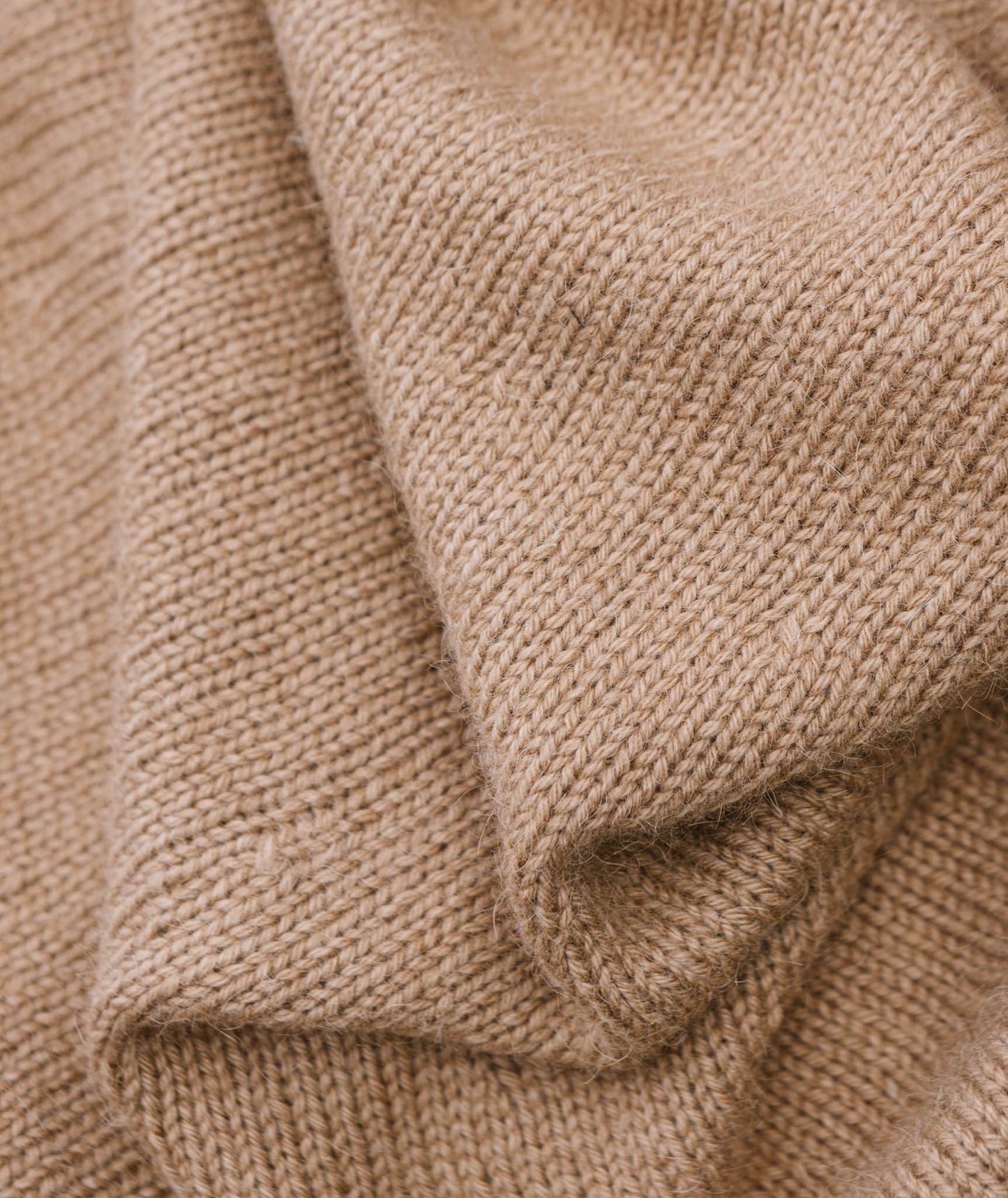 Tapered Cowl Using mYak Baby Camel