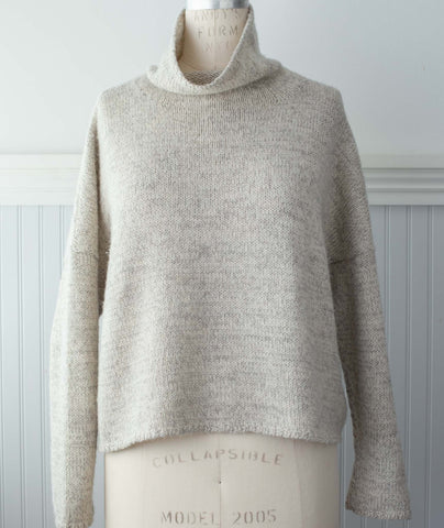 Better-Than-Basic Pullover Using Isager Alpaca 2
