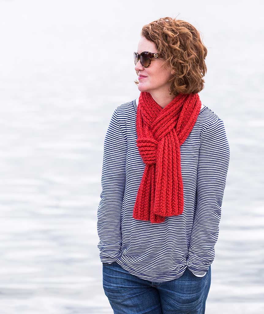 Mistake Rib Beanie & Scarf Pattern – Churchmouse Yarns & Teas