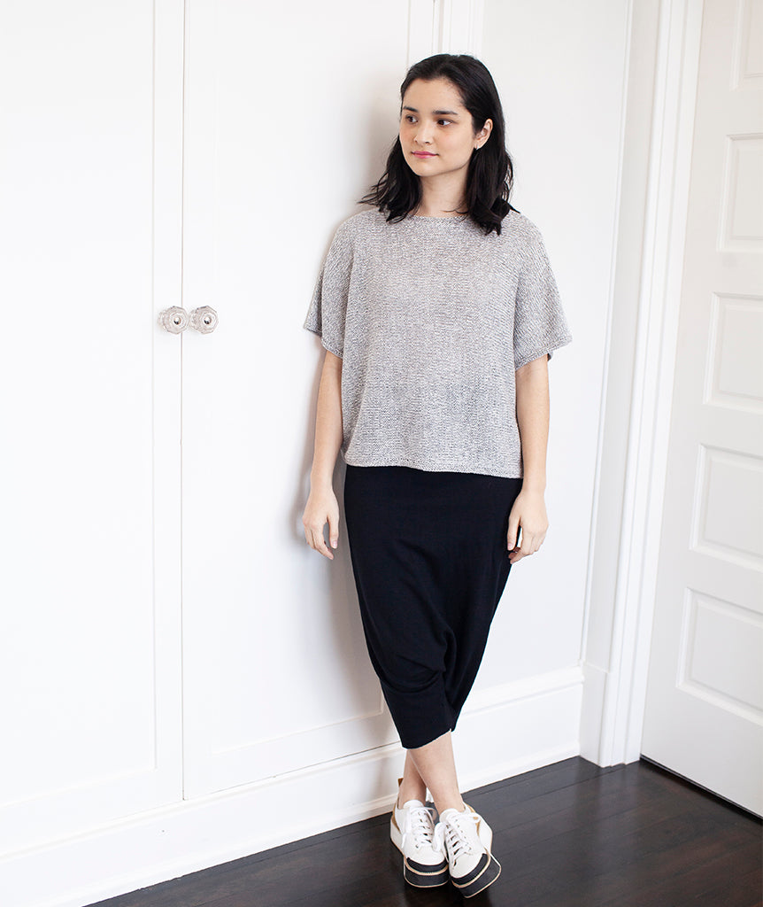 Sideways Tee Using Shibui Reed