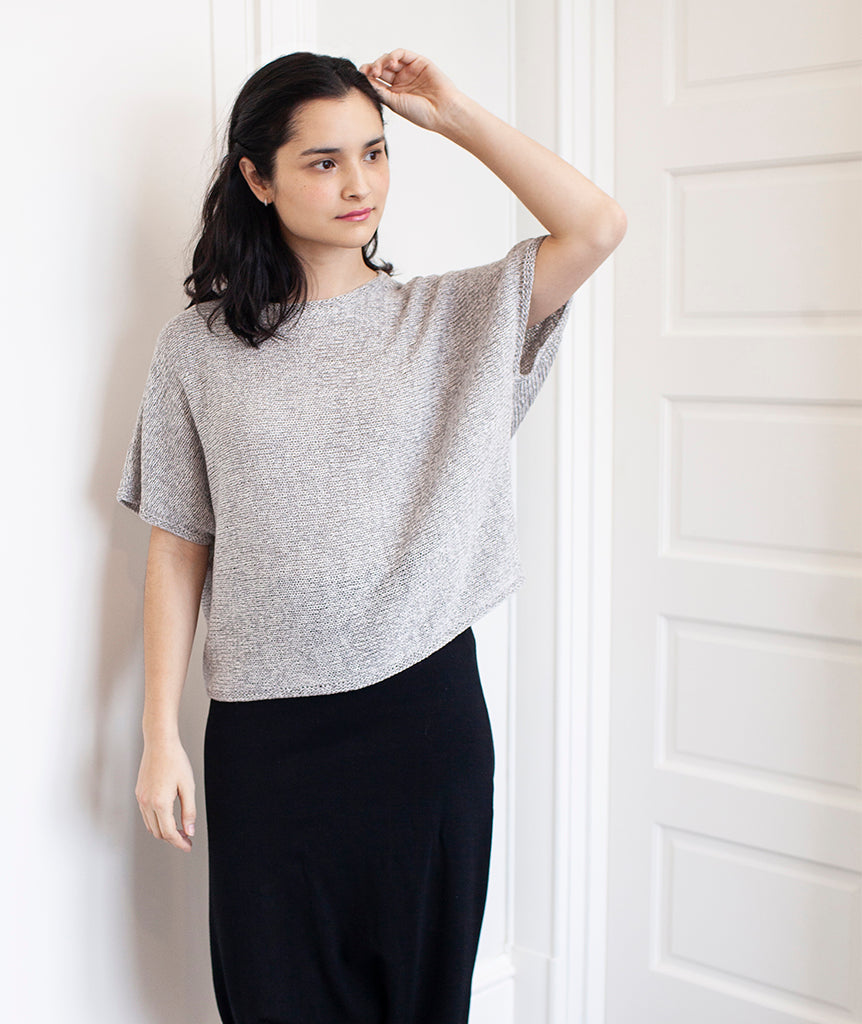 Sideways Tee Using Shibui Reed