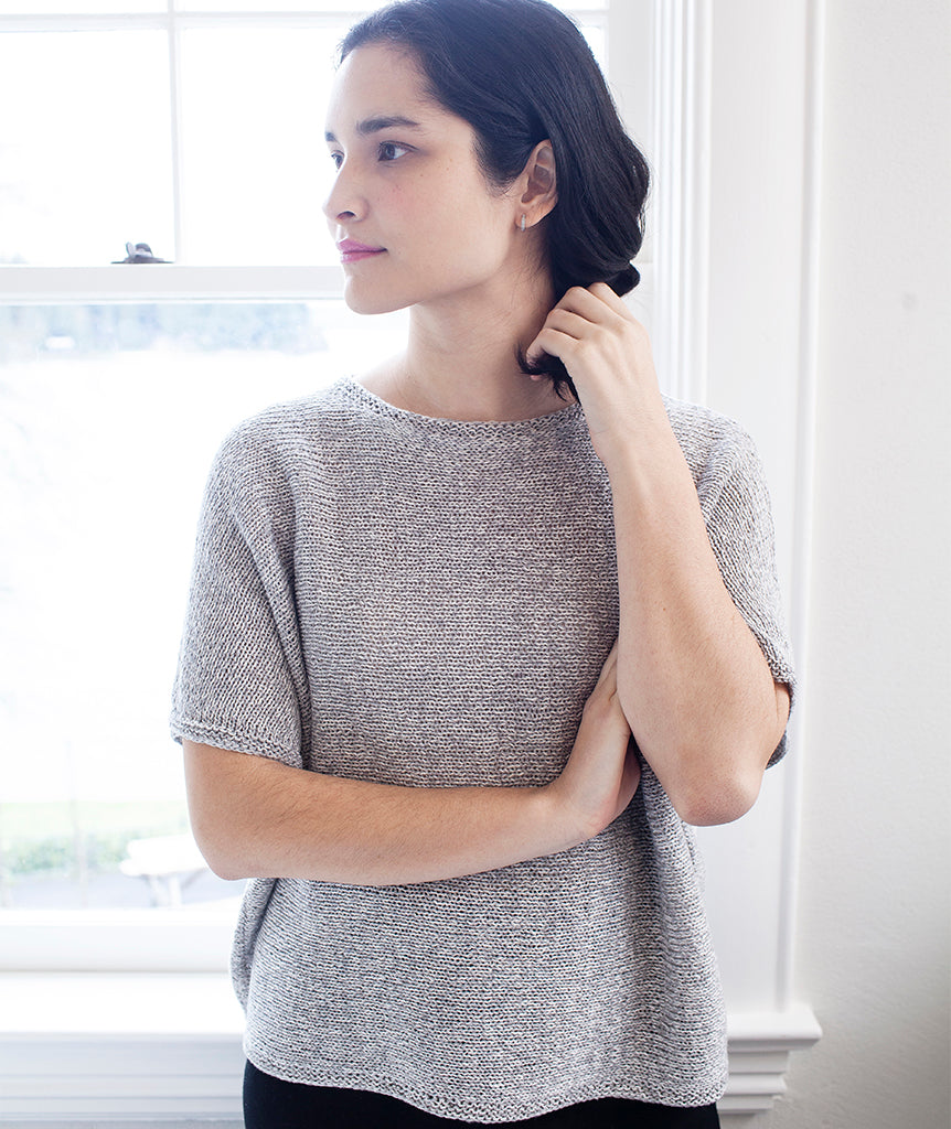 Sideways Tee Using Shibui Reed