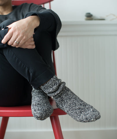 Basic Socks Using Brooklyn Tweed Shelter – Churchmouse Yarns & Teas