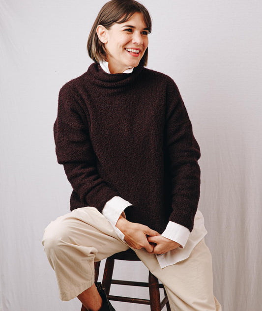 Better-Than-Basic Pullover Using Woolfolk Flette