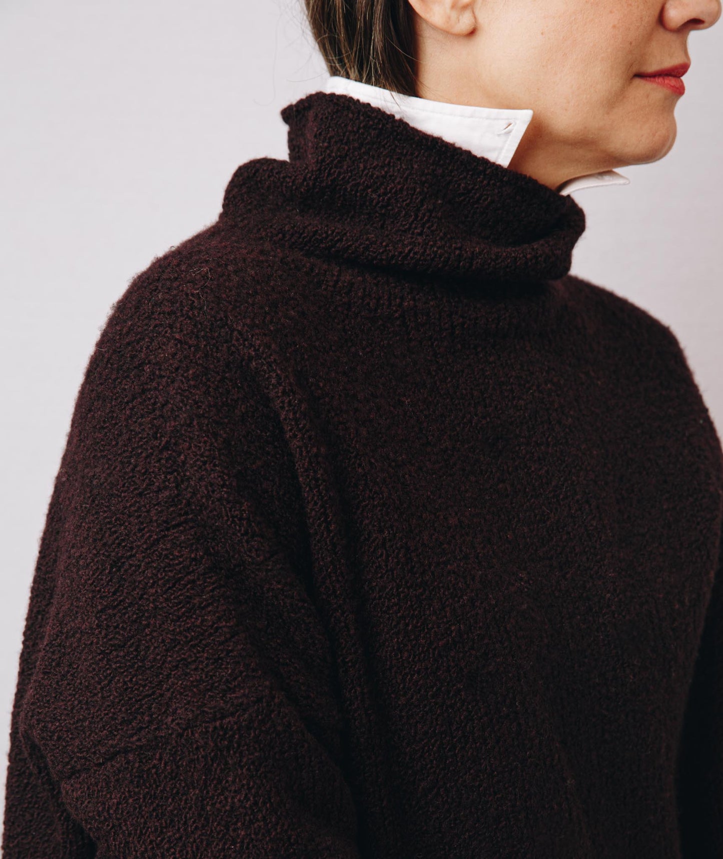 Better-Than-Basic Pullover Using Woolfolk Flette