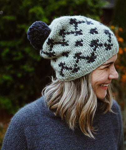 Simple Colorwork Slouch Hats Using Wool and the Gang Alpachino Merino – Churchmouse Yarns & Teas