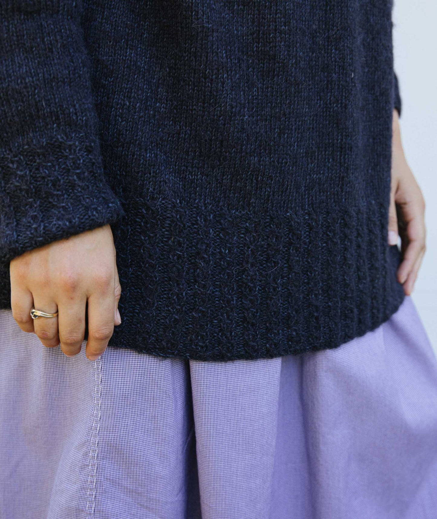 Everyday Pullover Using Rowan Alpaca Classic