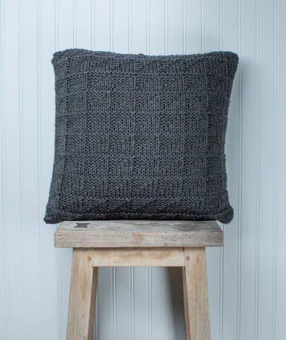 Geometric Pillow Cover Using Berroco Ultra Wool