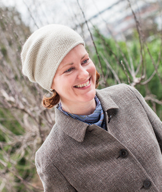 Flora's Cap Using Blue Sky Fibers Alpaca Silk