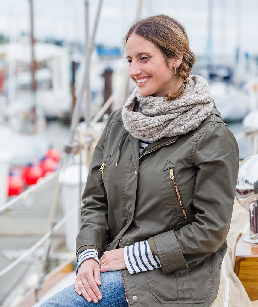 Fair Winds Beanie & Scarf Using Berroco Ultra Alpaca