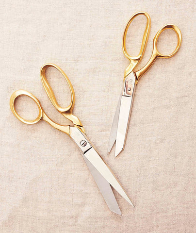 Gold Plated Vintage Dressmaker Scissors – Churchmouse Yarns & Teas