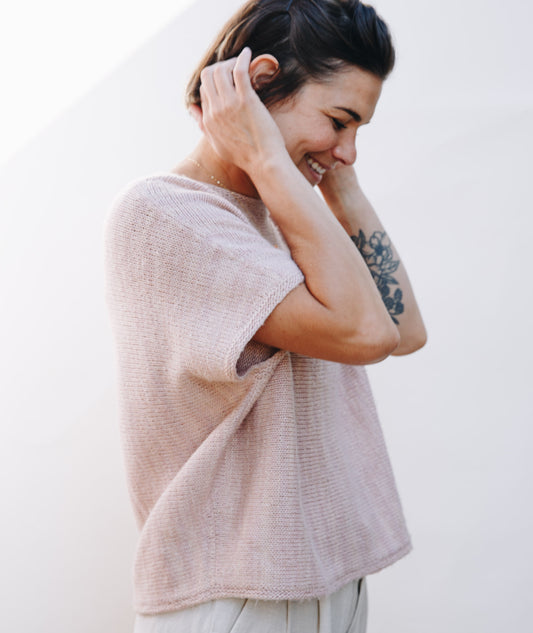 Sideways Tee Using Manos Milo