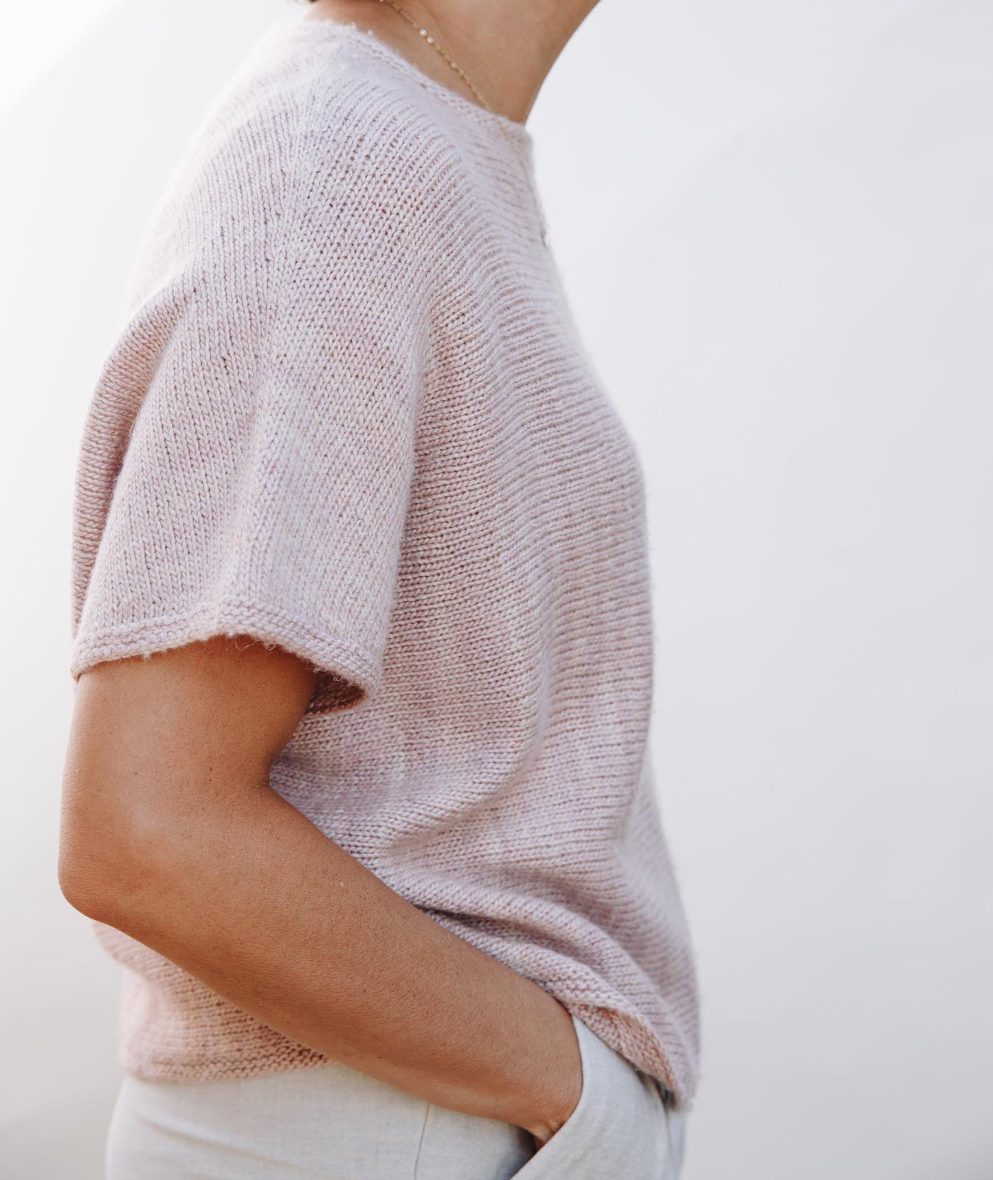 Sideways Tee Using Manos Milo