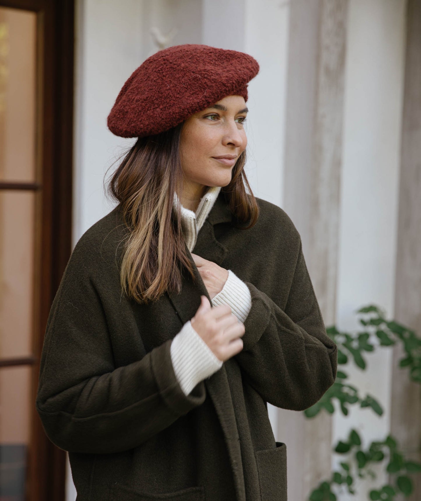 Studio Beret Using Woolfolk Flette Bulky