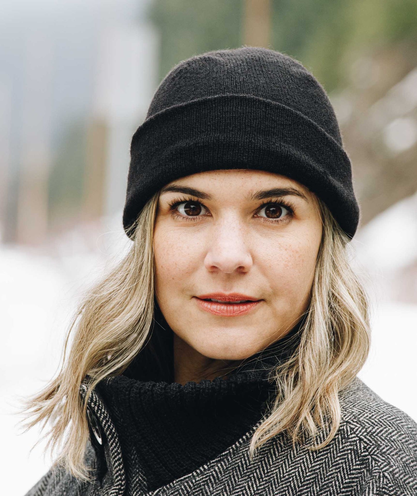 Thinking Cap Using mYak Baby Yak Lace