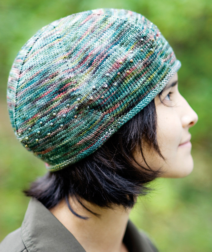 Koigu Beaded Beret Using Koigu KPPM