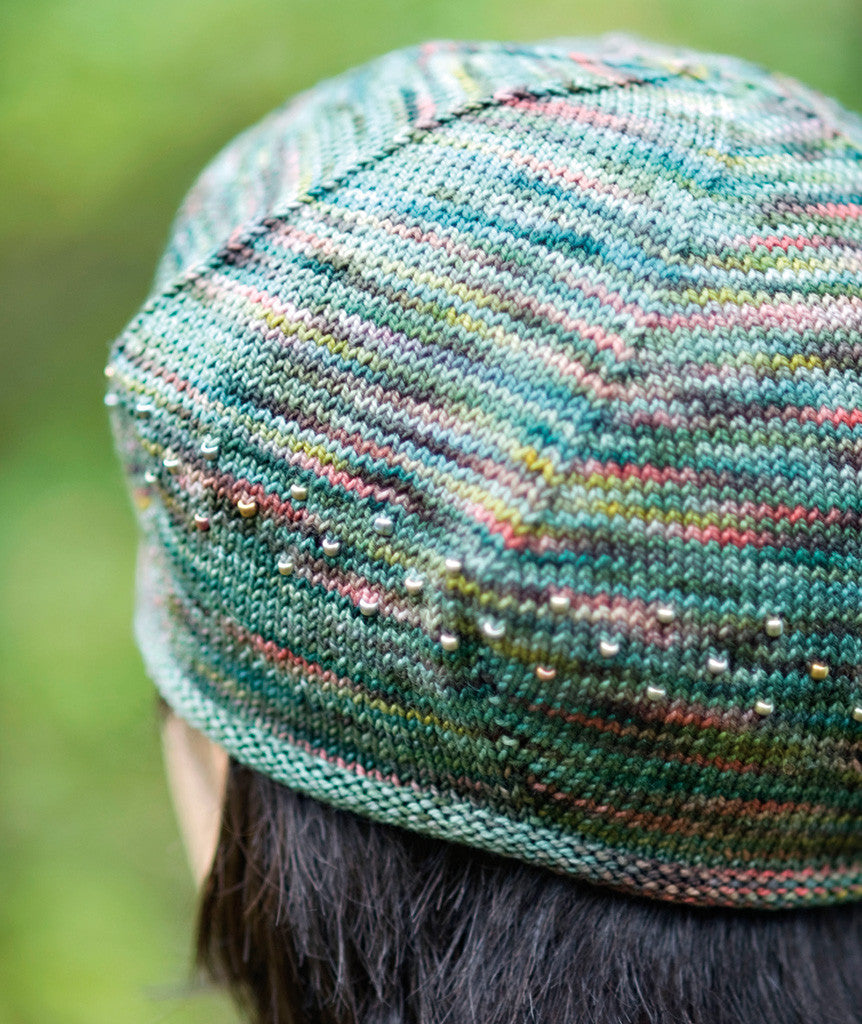 Koigu Beaded Beret Using Koigu KPPM